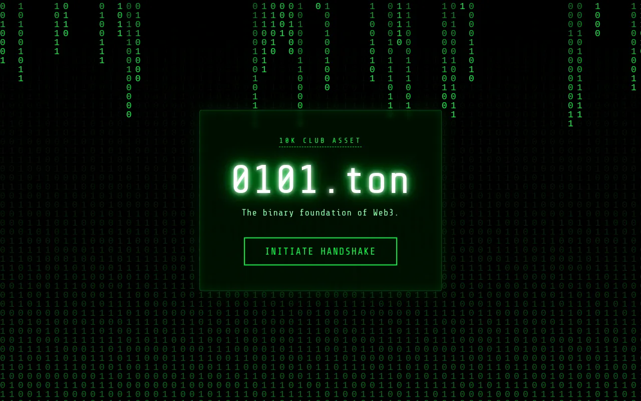 Screenshot of 0101.ton