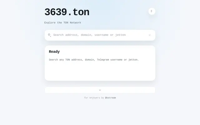 Screenshot of 3639.ton