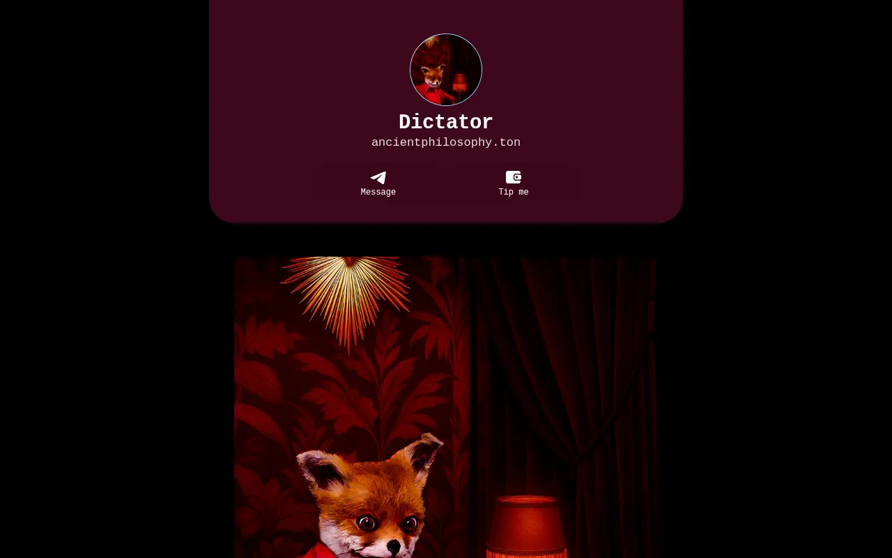 Screenshot of ancientphilosophy.ton