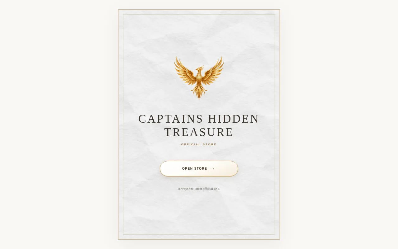 Screenshot of captainshiddentreasure.ton