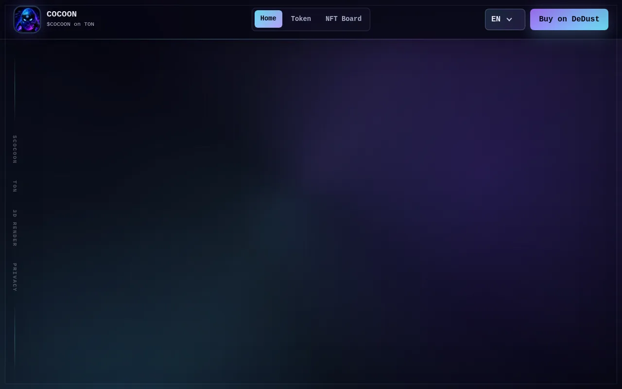 Screenshot of cocoonmeme.ton