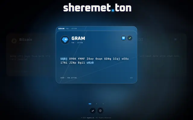 Screenshot of sheremet.ton