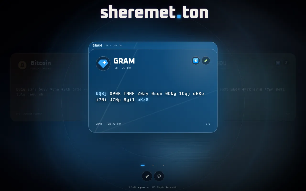 Screenshot of eugene-sheremet.ton