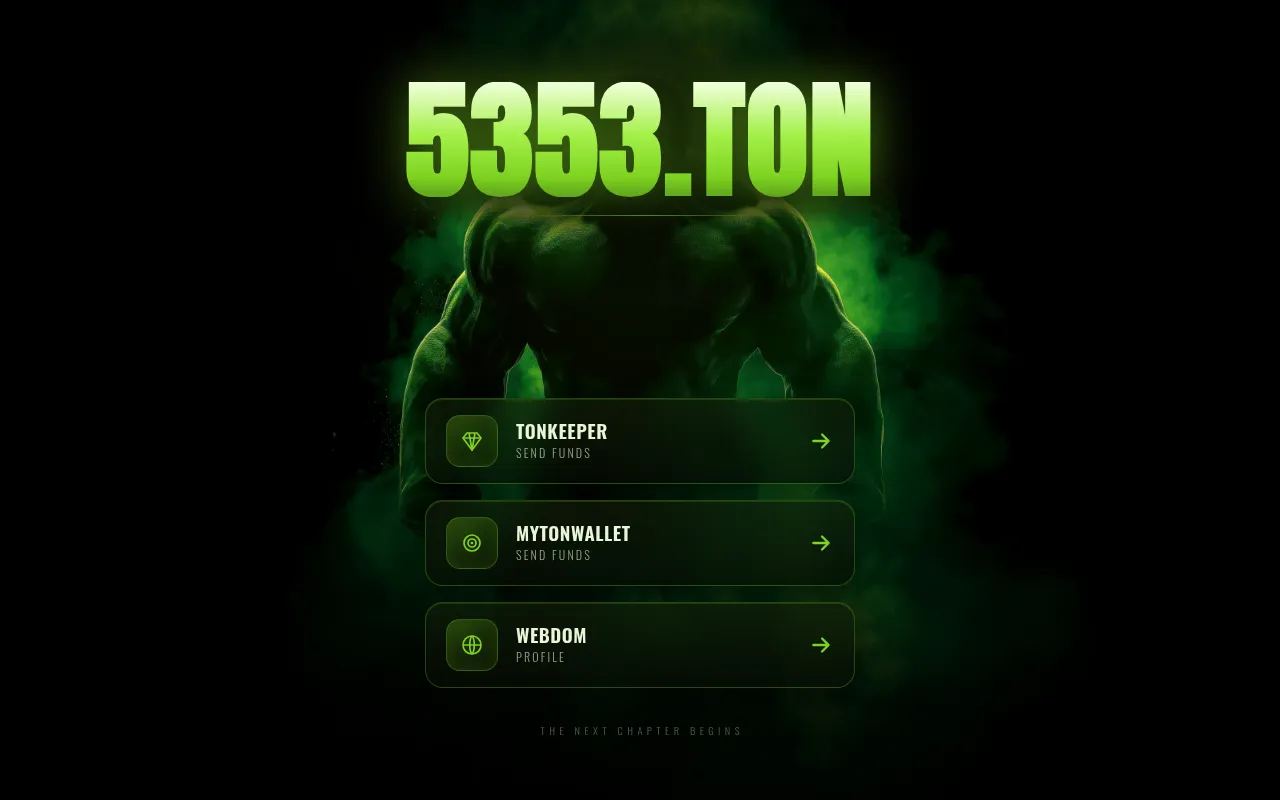 Screenshot of hulk.ton
