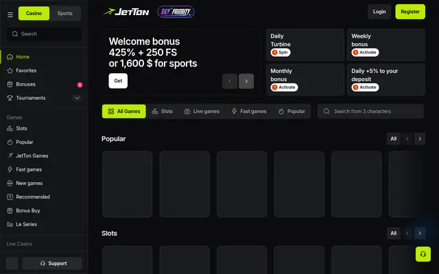 Screenshot of JetTon Games: Immerse yourself in unique adventures and exciting games | 12a3ec1c-4795-48a2-8a65-2ce