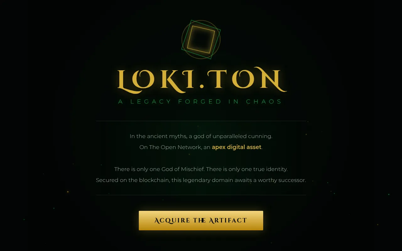 Screenshot of loki.ton