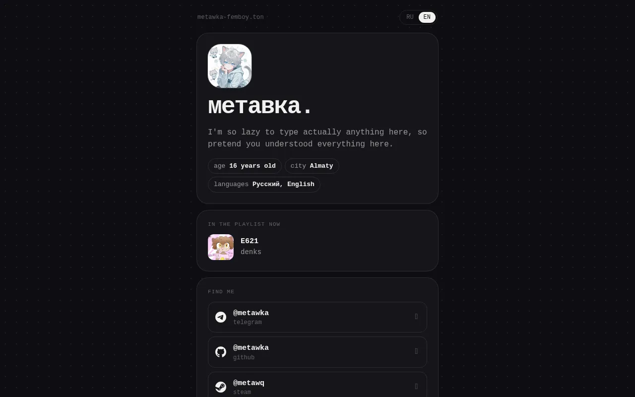 Screenshot of metawka-femboy.ton
