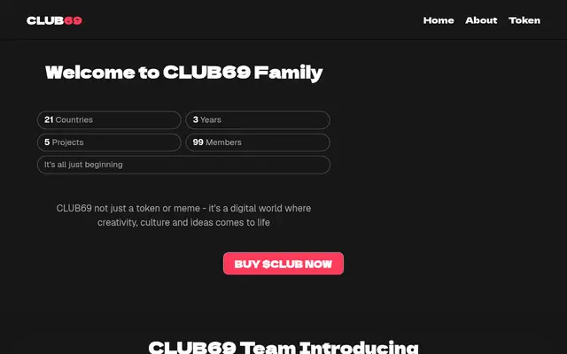 Screenshot of CLUB69