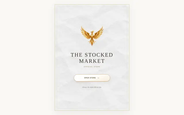 Screenshot of The Stocked Market · Phoenix