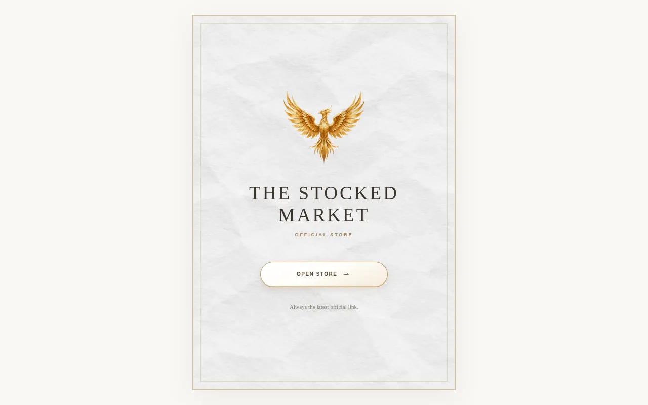 Screenshot of thestockedmarket.ton