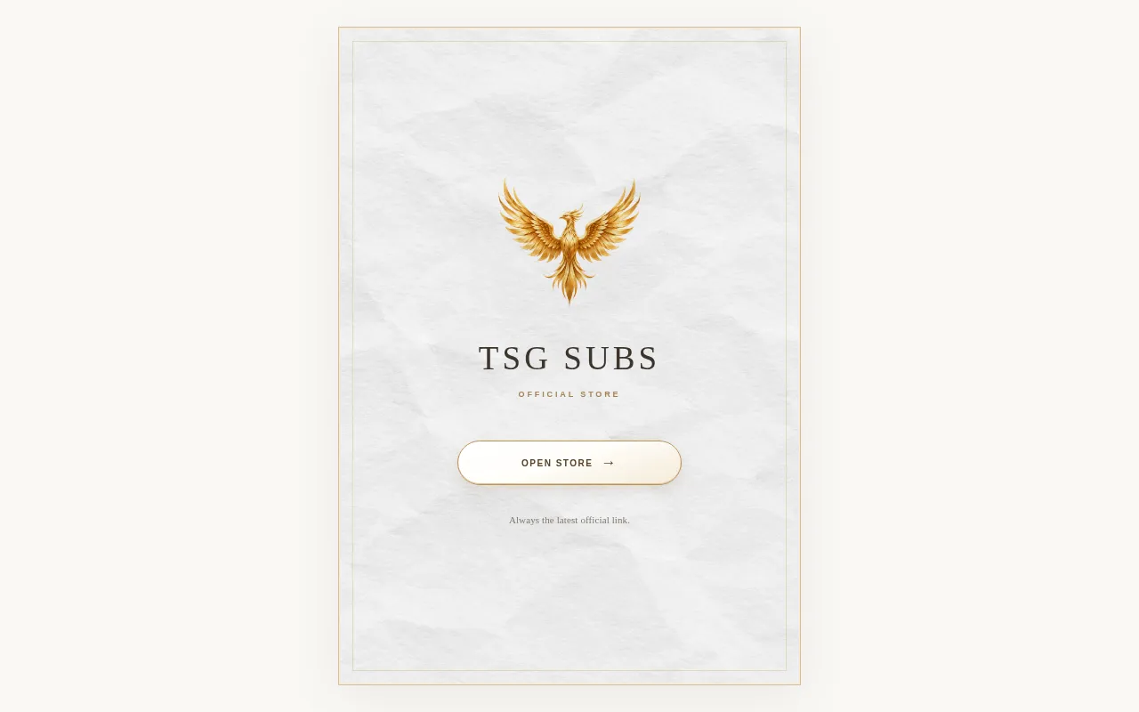 Screenshot of tsgsubspage.ton