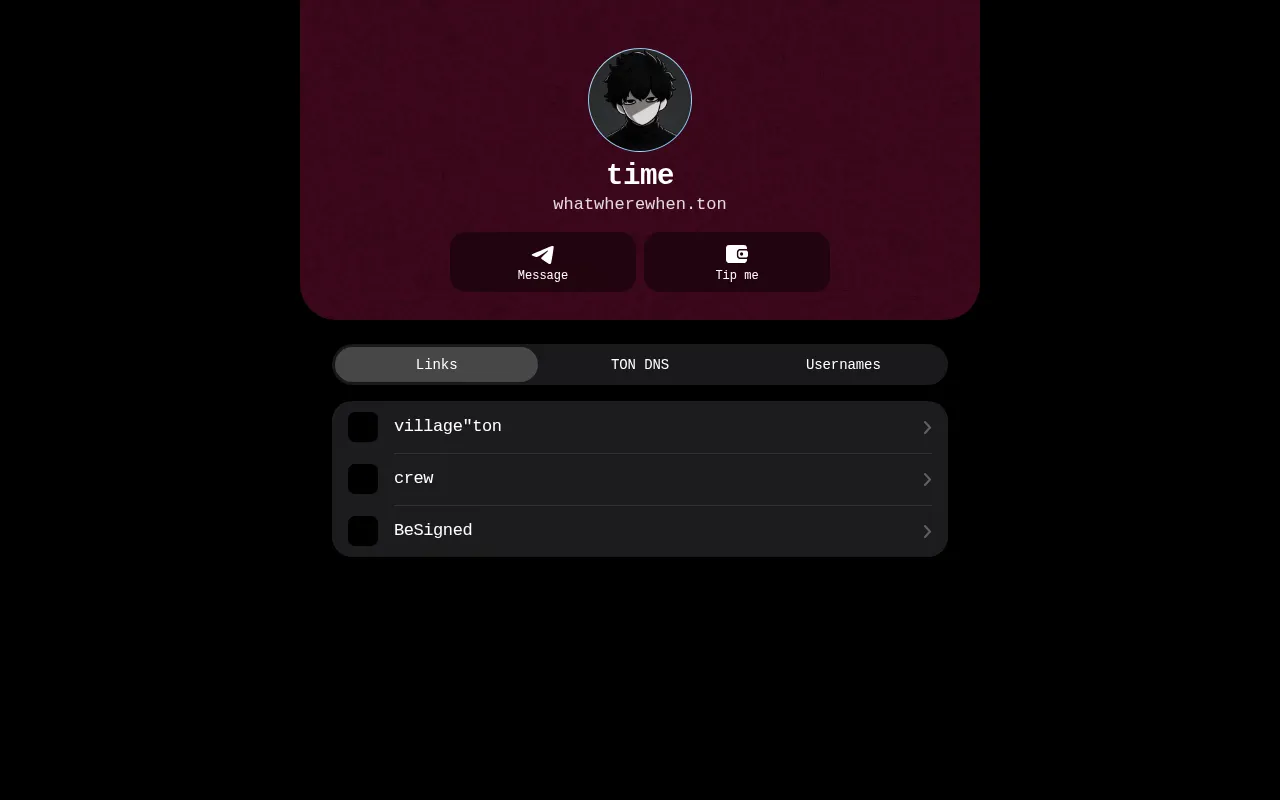 Screenshot of whatwherewhen.ton